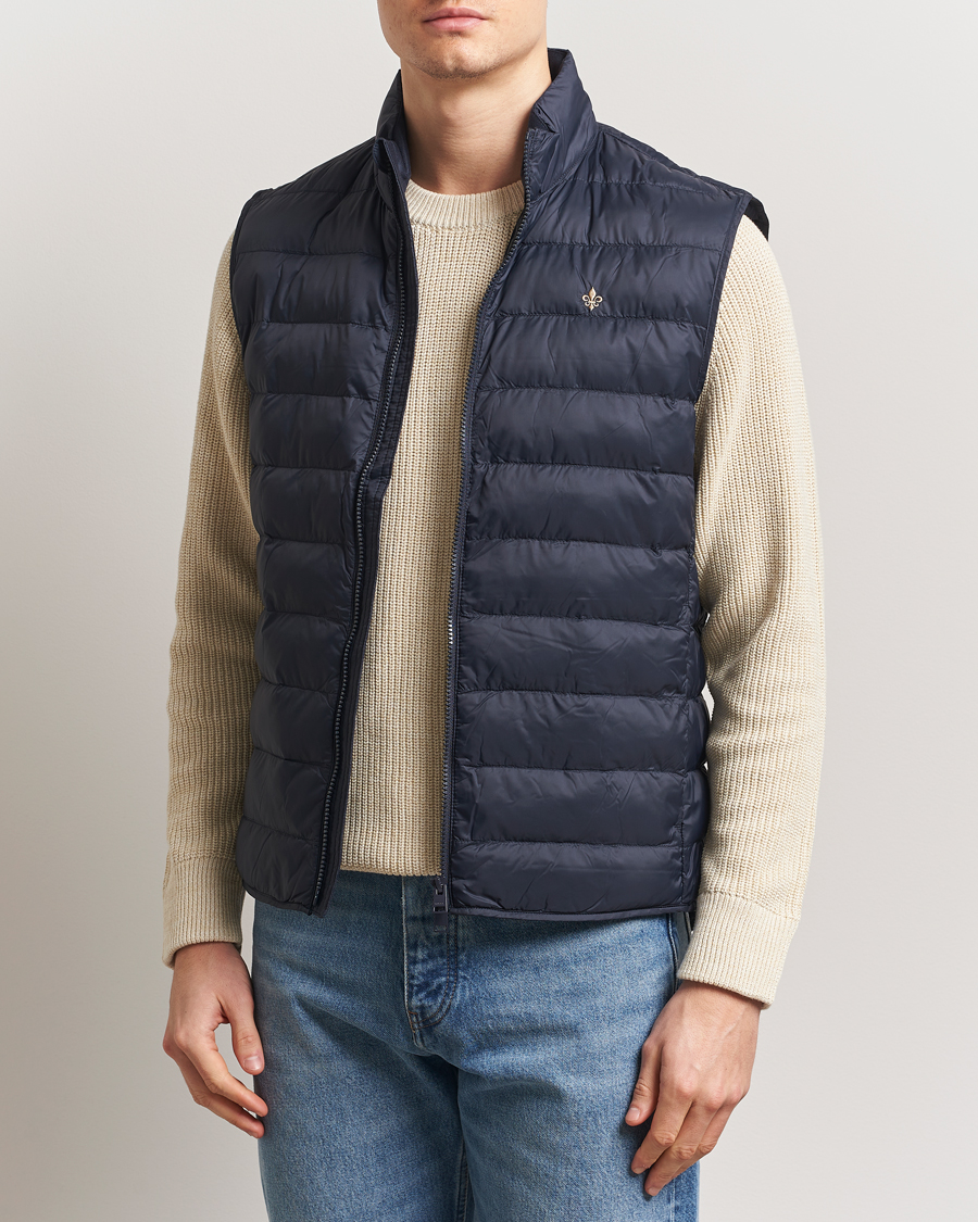 Herr | Västar | Morris | Norfolk Liner Vest Navy