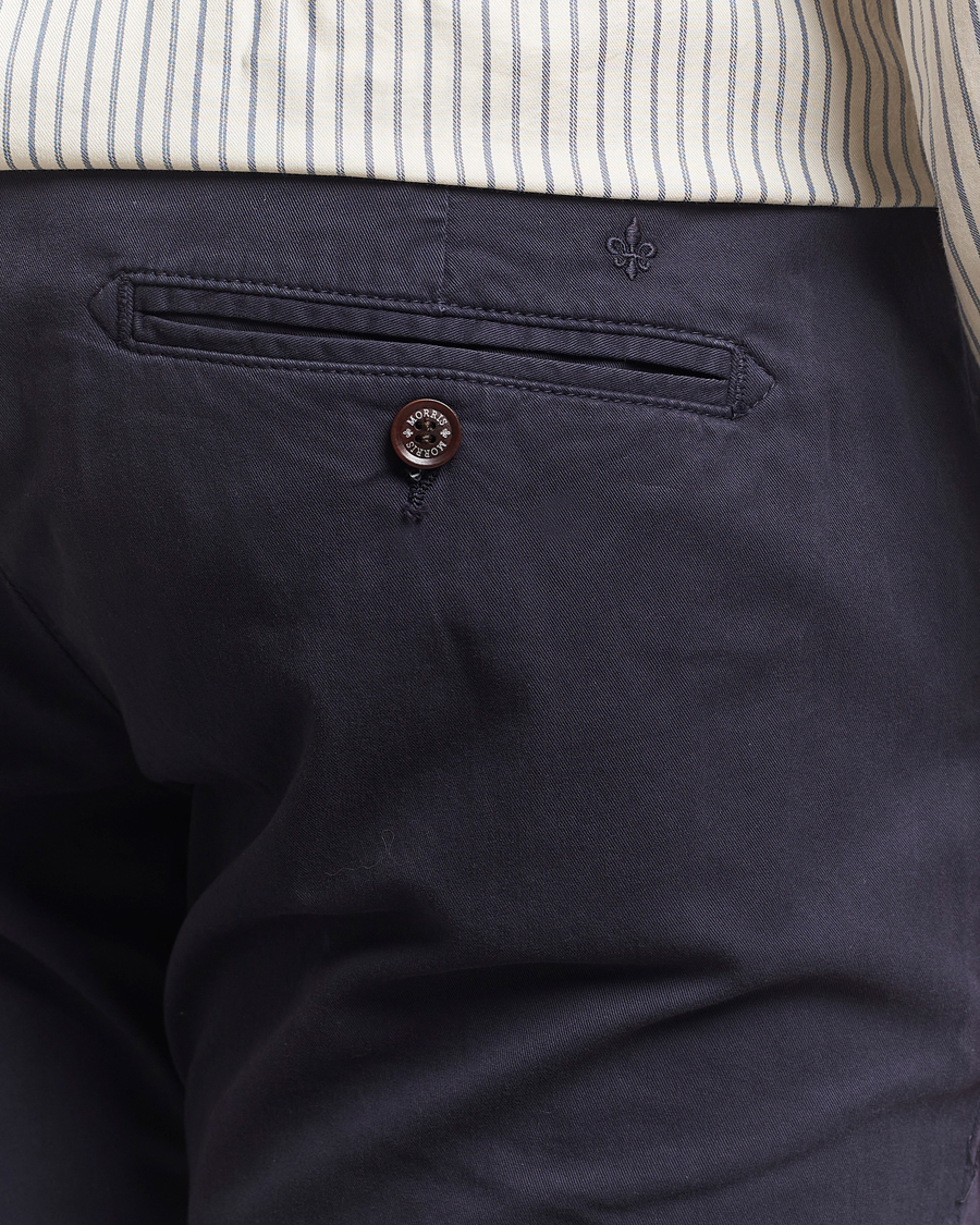 Herr | Byxor | Morris | Jeffrey Summer Chino Dark Blue