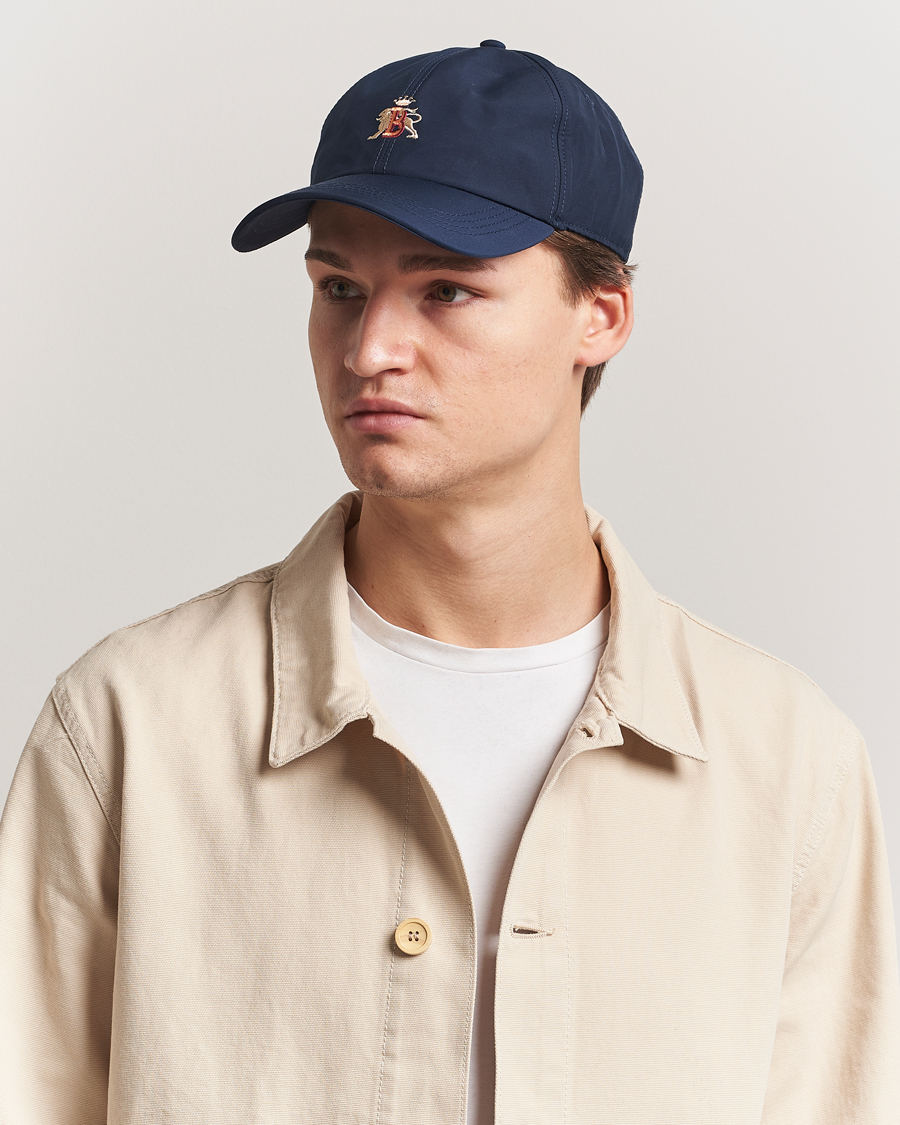 Herr | Baracuta Baracuta Cloth Baseball Cap Navy | Baracuta | Cloth Baseball Cap Navy