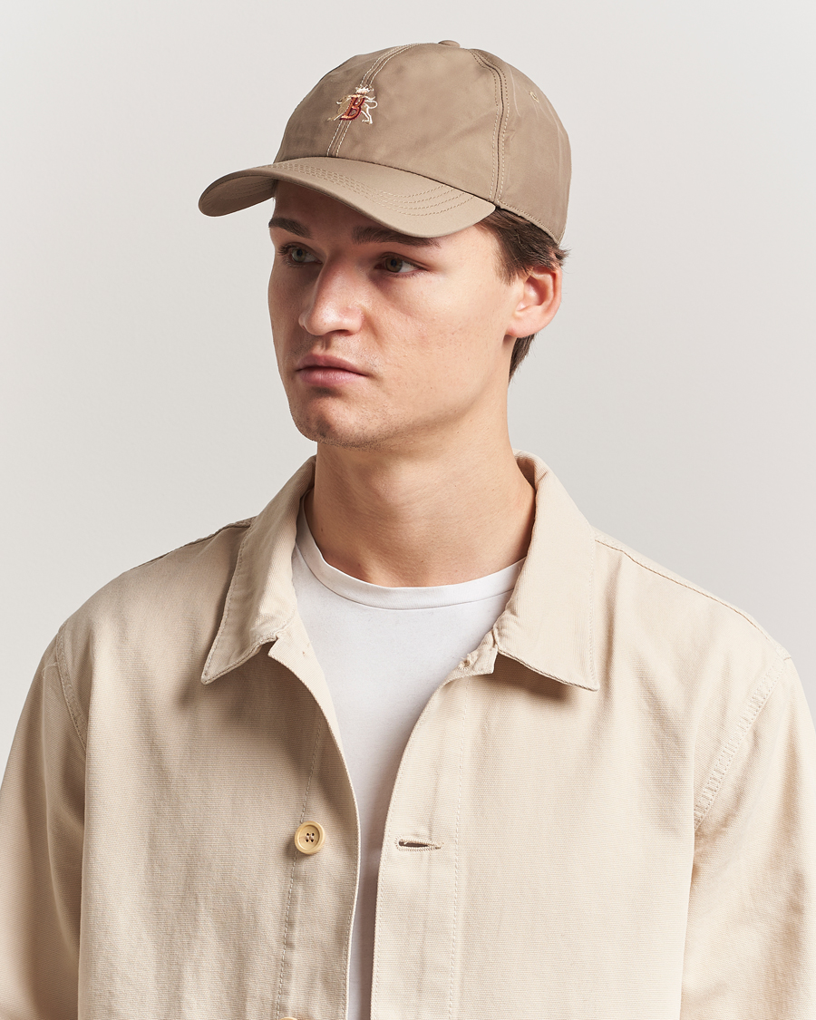Herr | Hattar & kepsar | Baracuta | Cloth Baseball Cap Tan