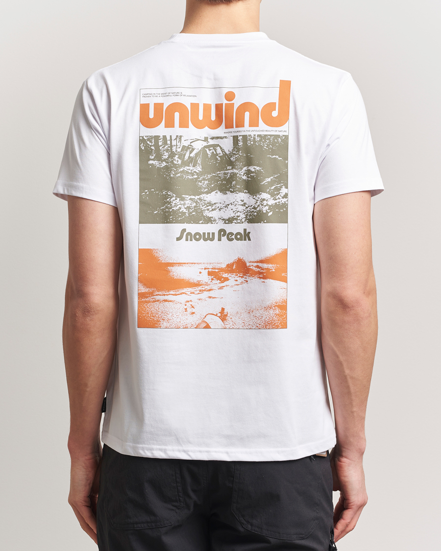 Herr | T-Shirts | Snow Peak | Unwind T-Shirt White