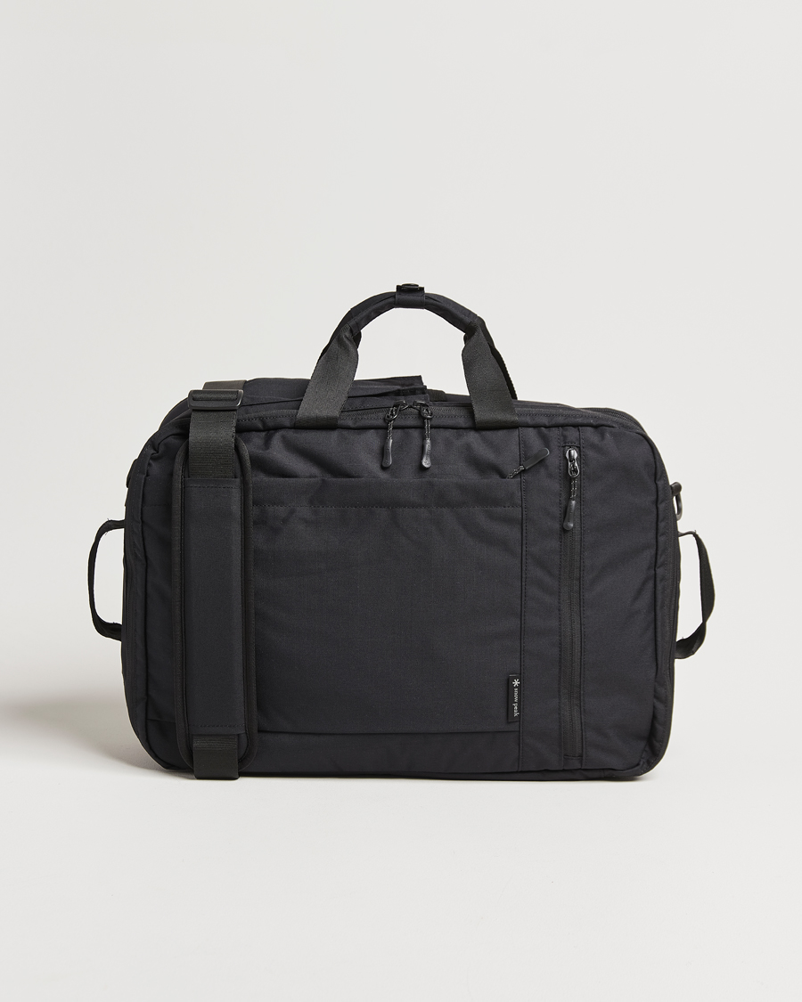 Herr | Snow Peak Everyday Use 3Way Bag Black | Snow Peak | Everyday Use 3Way Bag Black
