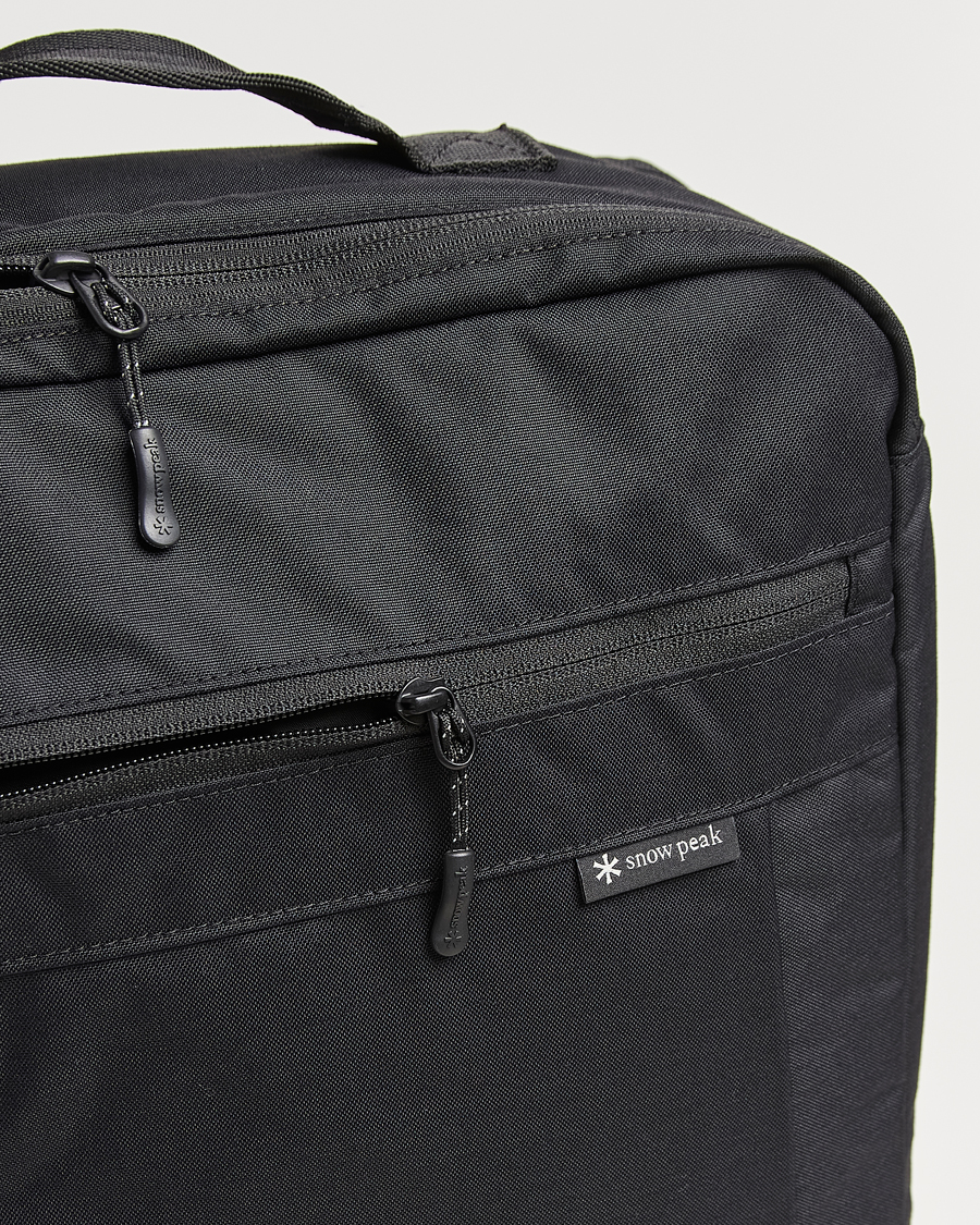 Herr | Snow Peak Everyday Use 3Way Bag Black | Snow Peak | Everyday Use 3Way Bag Black