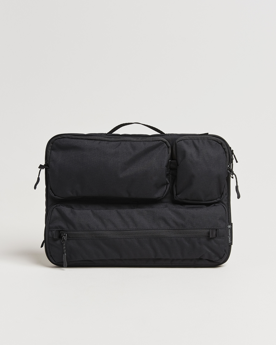 Herr | Snow Peak Everyday Use Laptop Case Black | Snow Peak | Everyday Use Laptop Case Black