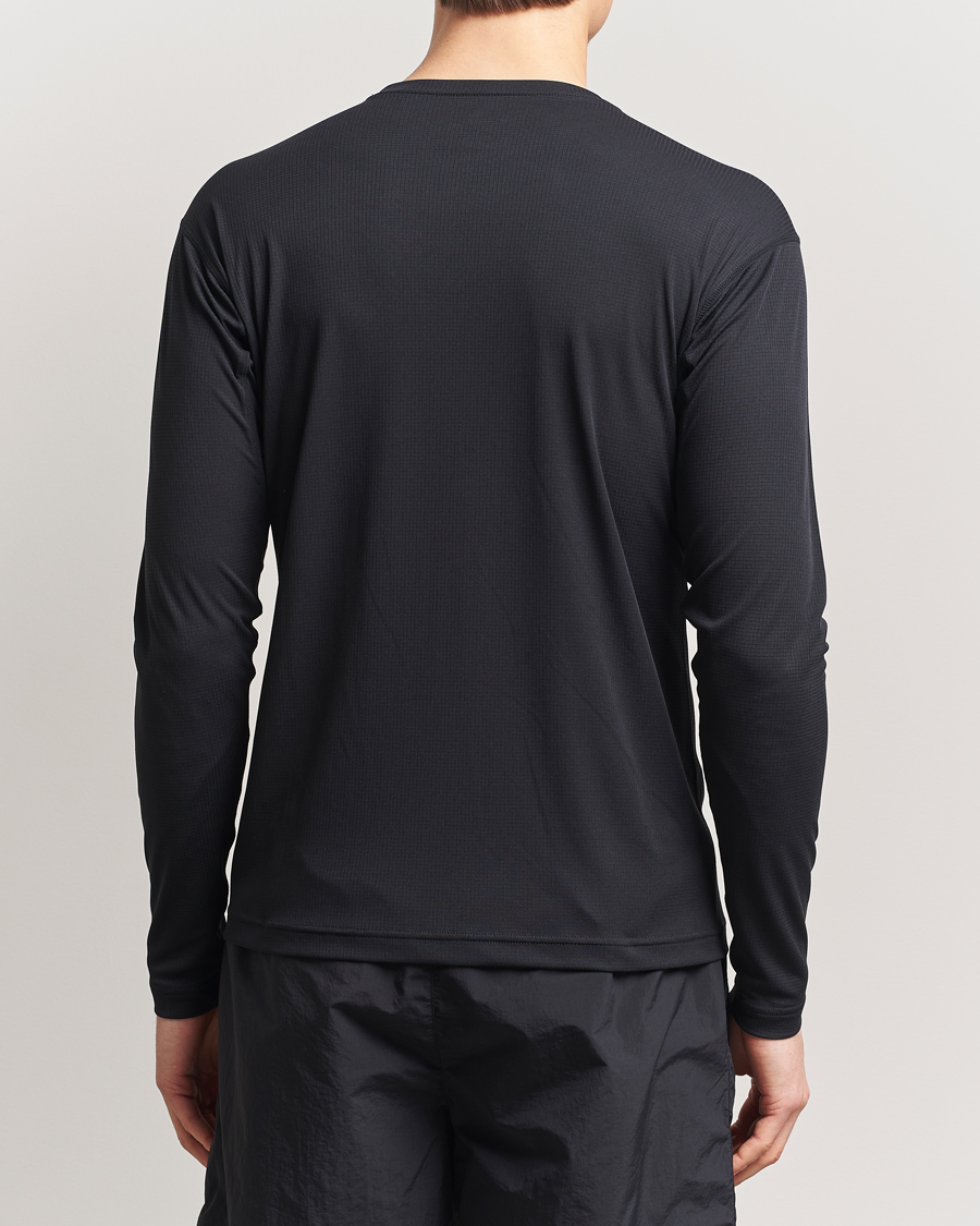 Herr | T-Shirts | Snow Peak | Power Dry Long Sleeve T-Shirt Black