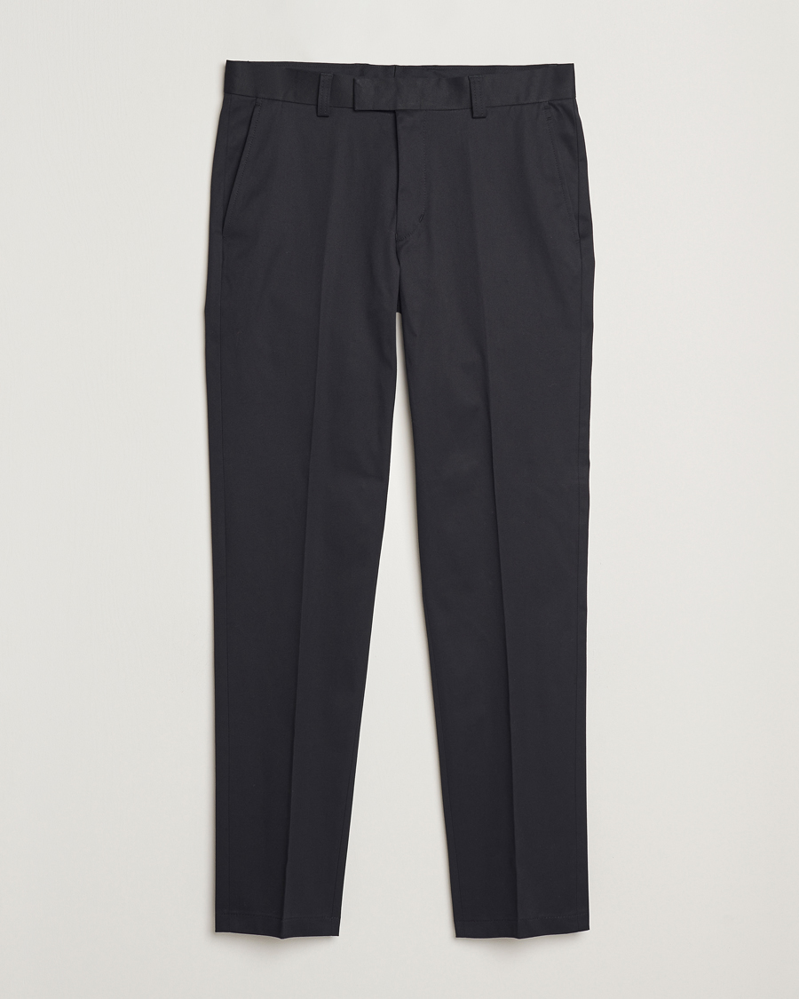 Herr | Byxor | Tiger of Sweden | Tenuta Cotton Chinos Black