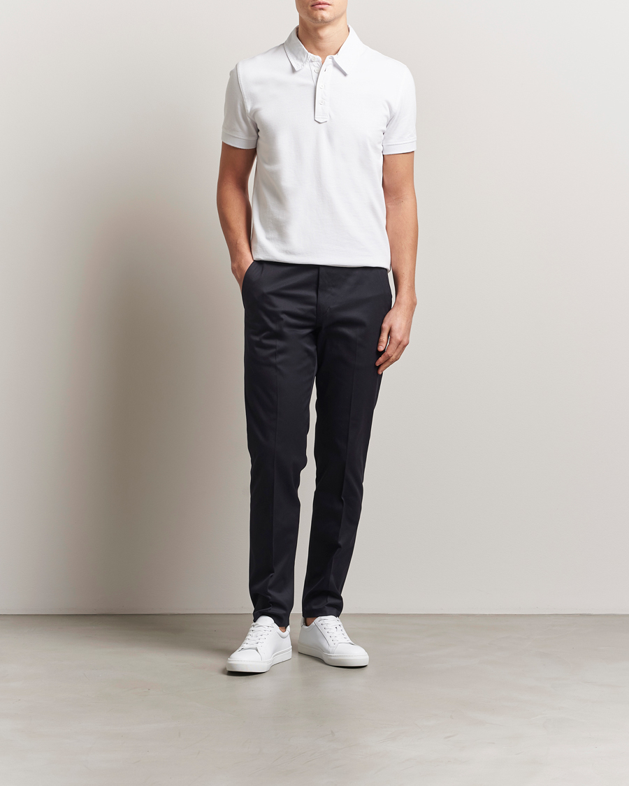 Herr | Byxor | Tiger of Sweden | Tenuta Cotton Chinos Light Ink