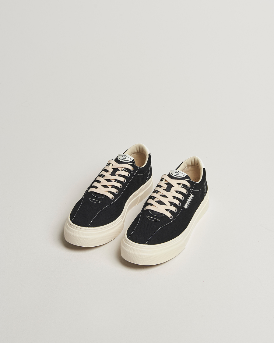Herr | Sneakers | Stepney Workers Club | Dellow 02 Cupsole Canvas Sneaker Black