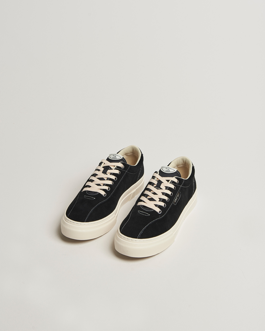 Herr | Sneakers | Stepney Workers Club | Dellow 02 Cupsole Suede Sneaker Black