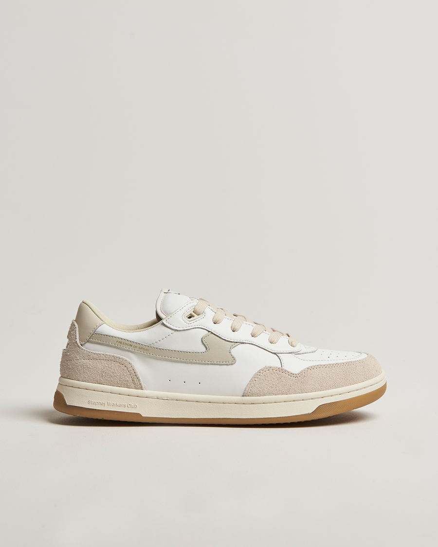 Herr | Sneakers | Stepney Workers Club | Pro Cup 01 S-Strike Leather Sneaker Spring White