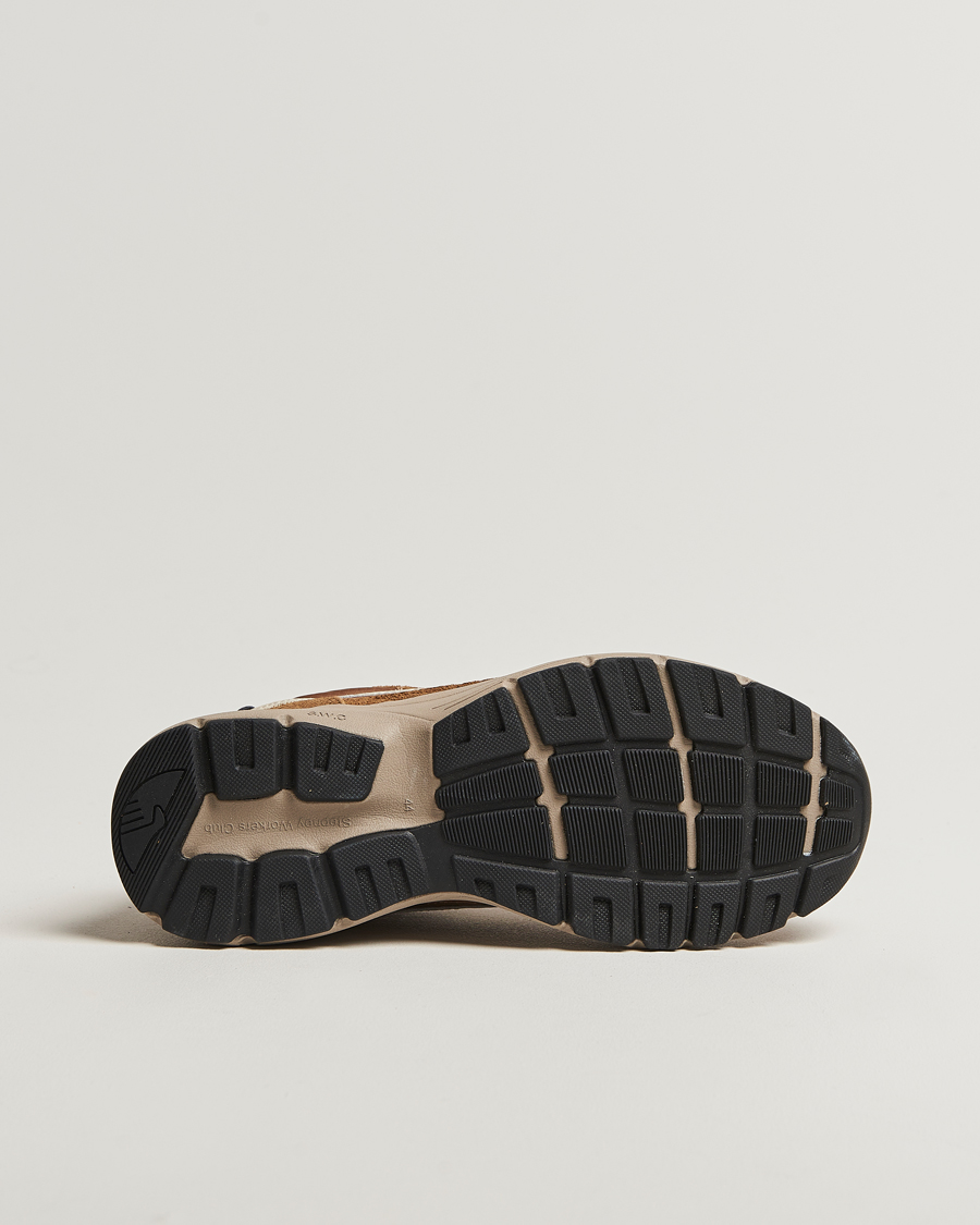 Herr | Sneakers | Stepney Workers Club | Osier S-Strike Suede Mix Runner Sneaker Brown