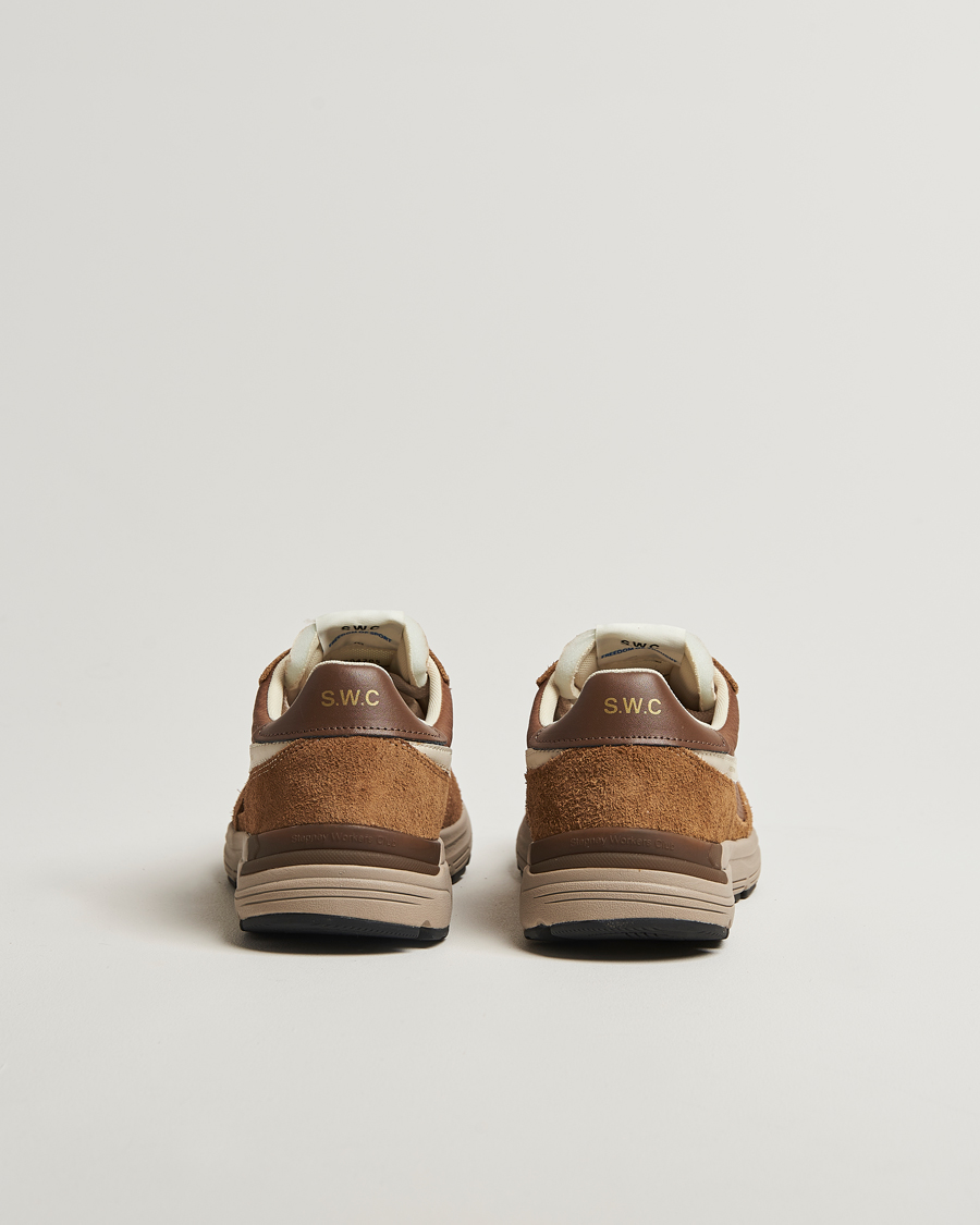 Herr | Sneakers | Stepney Workers Club | Osier S-Strike Suede Mix Runner Sneaker Brown