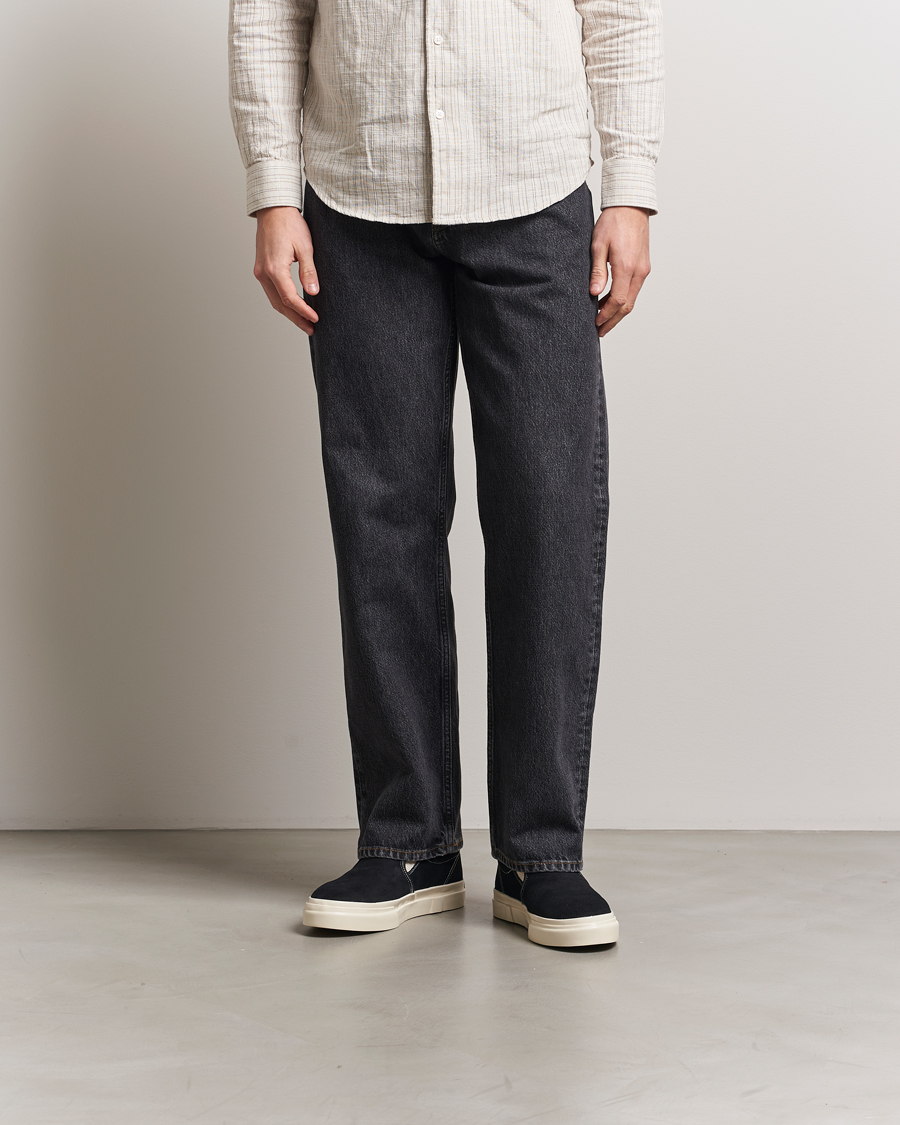 Herr | Sneakers | Stepney Workers Club | Lister Suede Slip-On Sneaker Black