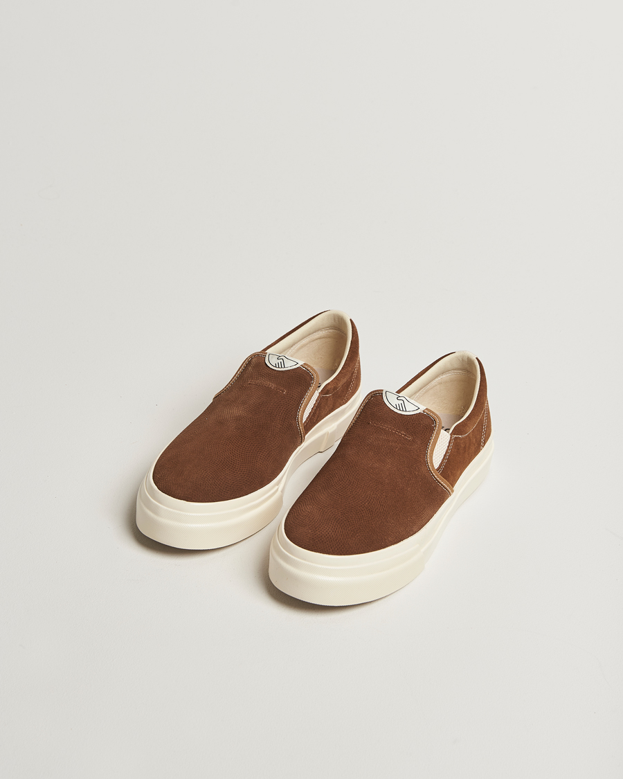 Herr | Sneakers | Stepney Workers Club | Lister Suede Slip-On Sneaker Brown