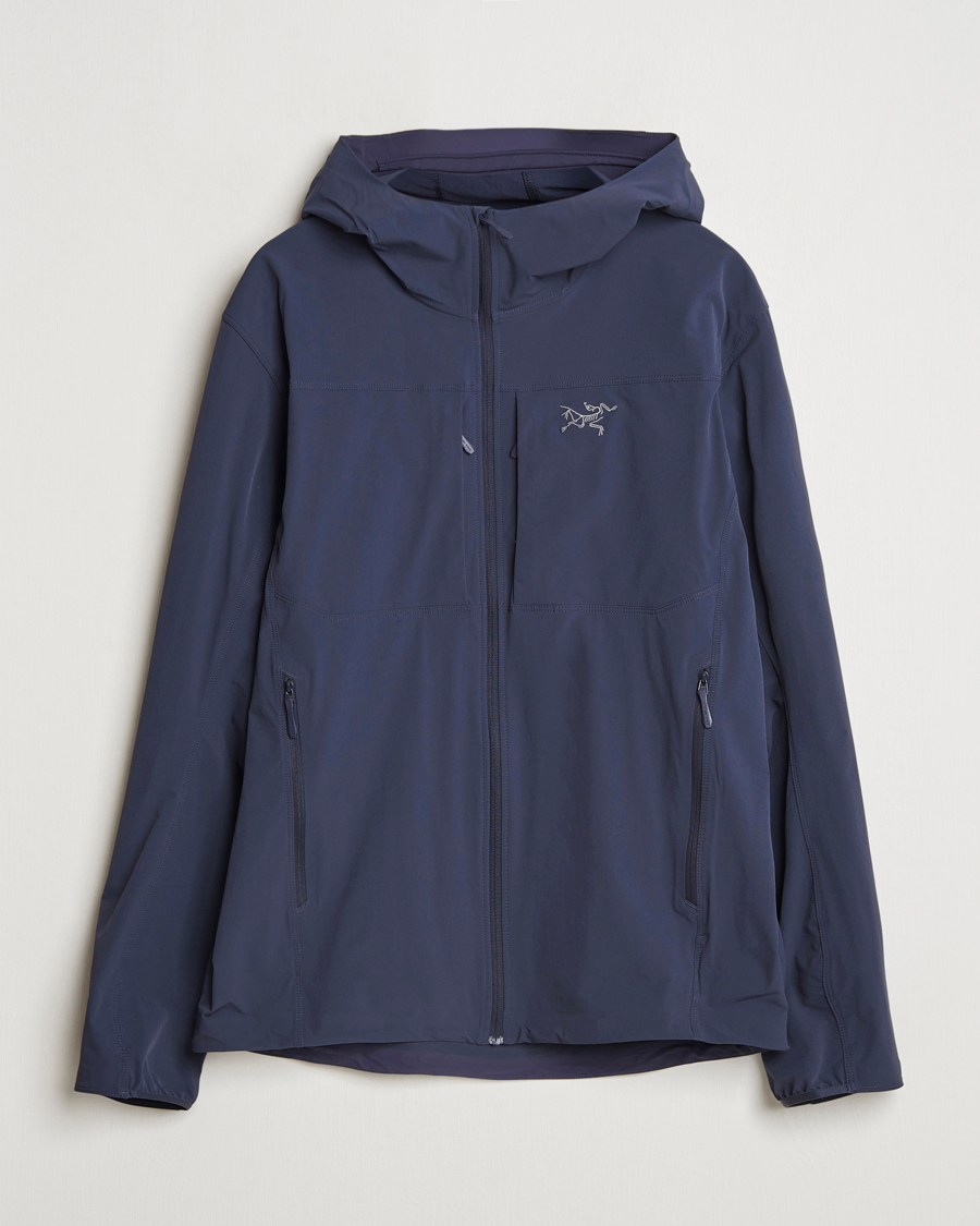 Herr | Jackor | Arc'teryx | Gamma Lightweight Softshell Hooded Jacket Black Sapphire