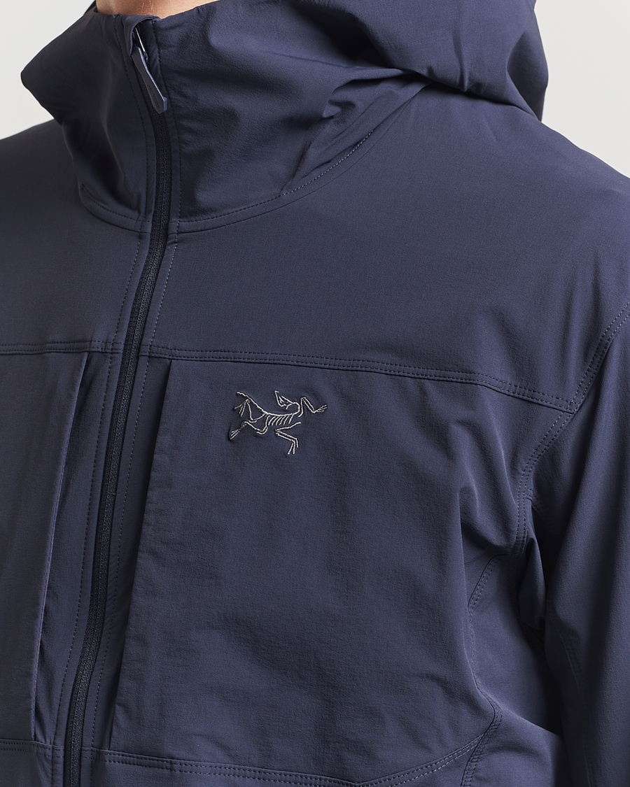 Herr | Jackor | Arc'teryx | Gamma Lightweight Softshell Hooded Jacket Black Sapphire