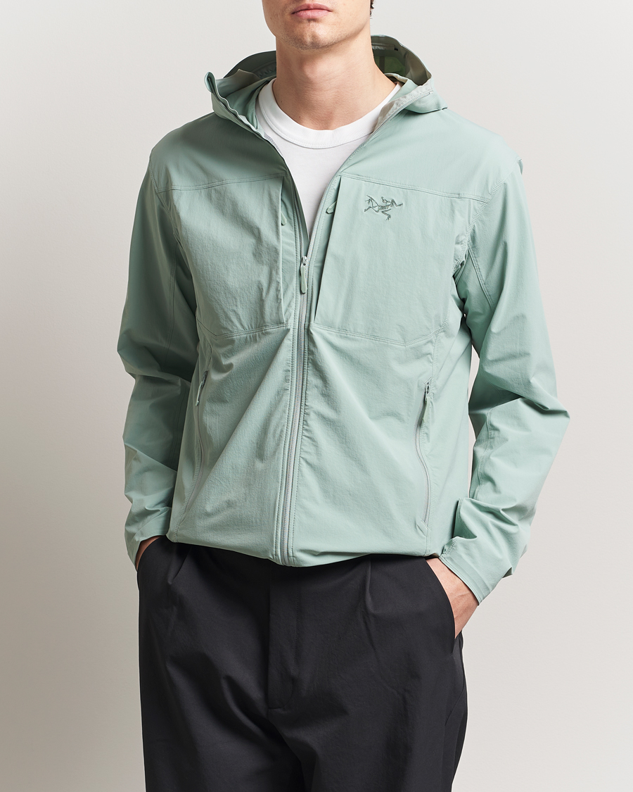 Herr | Jackor | Arc'teryx | Gamma Lightweight Softshell Hooded Jacket Stone Green