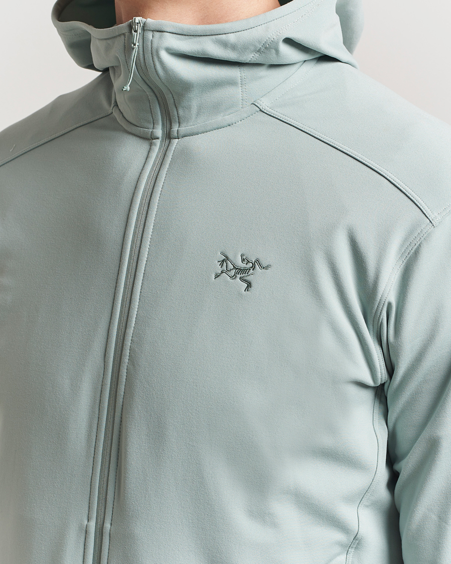 Herr | Tröjor | Arc'teryx | Kyanite Lightweight Full Zip Hoodie Stone Green