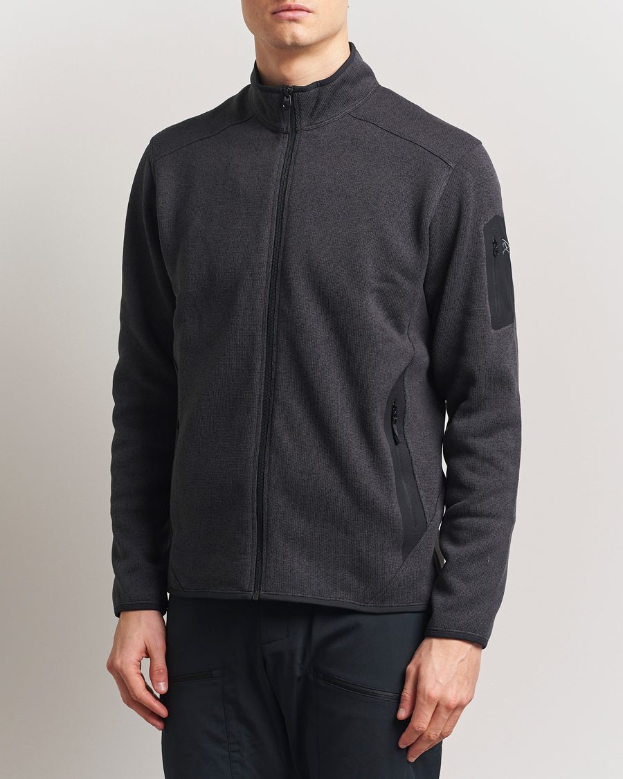 Herr | Tröjor | Arc'teryx | Covert Full Zip Black Heather