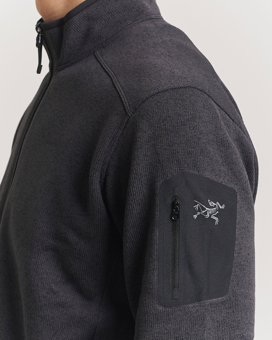 Herr | Tröjor | Arc'teryx | Covert Full Zip Black Heather