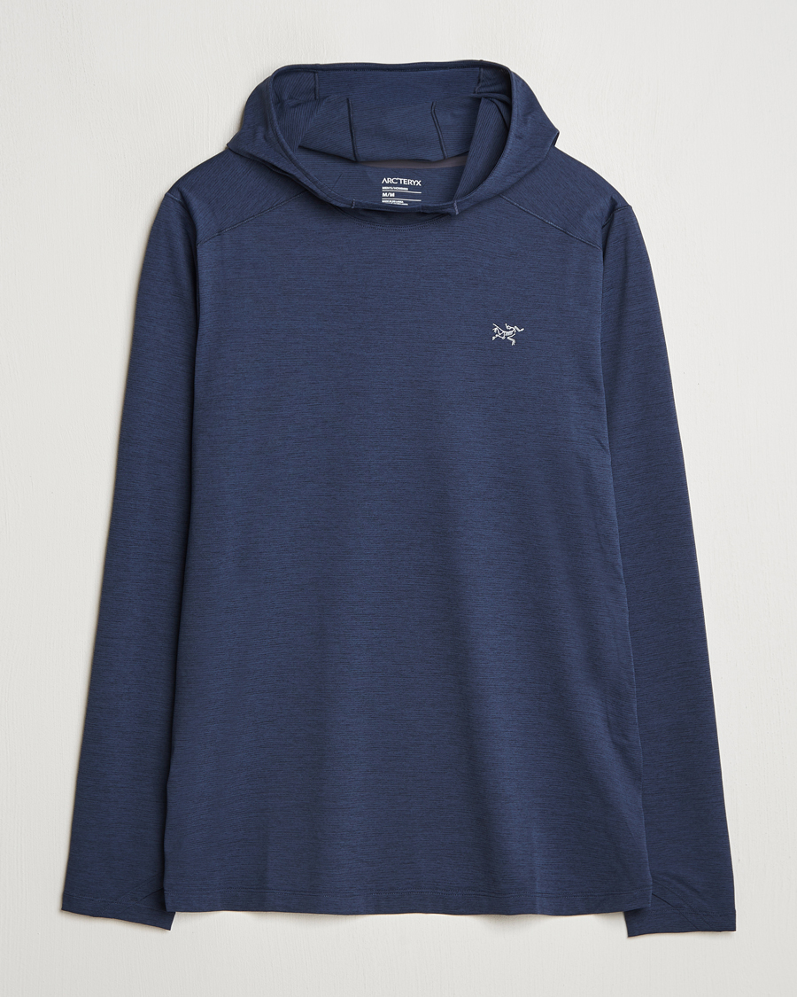 Herr | Tröjor | Arc'teryx | Cormac Hoodie Black Sapphire Heather