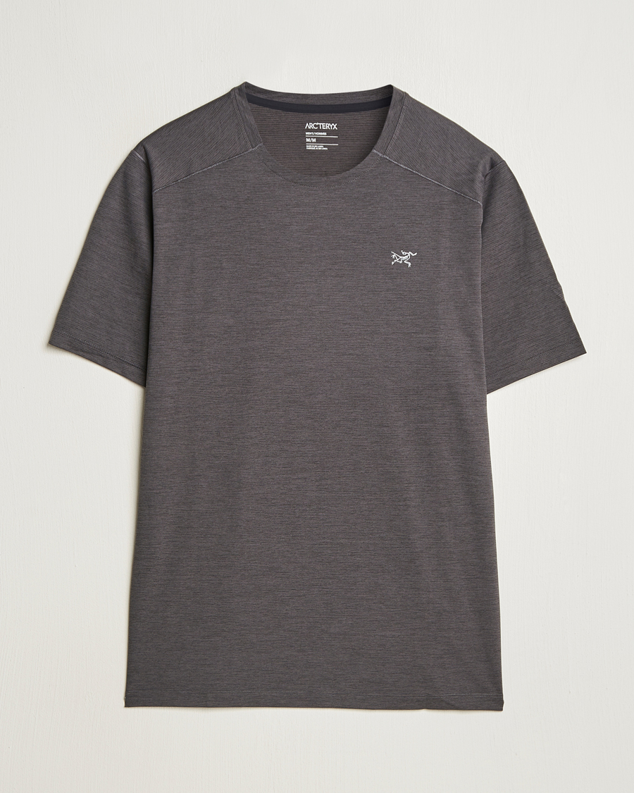 Herr | T-Shirts | Arc'teryx | Cormac Crew Neck T-Shirt Black Heather