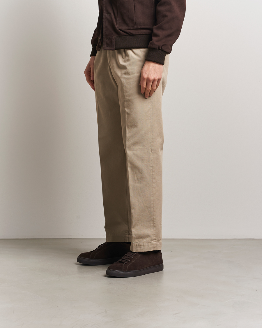 Herr | Sneakers | Myrqvist | Oaxen Monochrome II Sneaker Dark Brown Suede