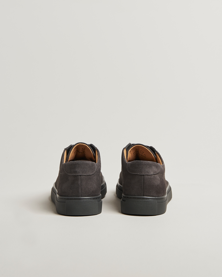 Herr | Sneakers | Myrqvist | Oaxen Monochrome II Sneaker Dark Grey Suede