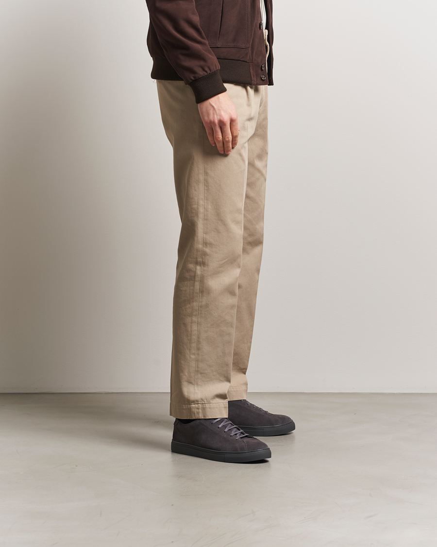 Herr | Sneakers | Myrqvist | Oaxen Monochrome II Sneaker Dark Grey Suede