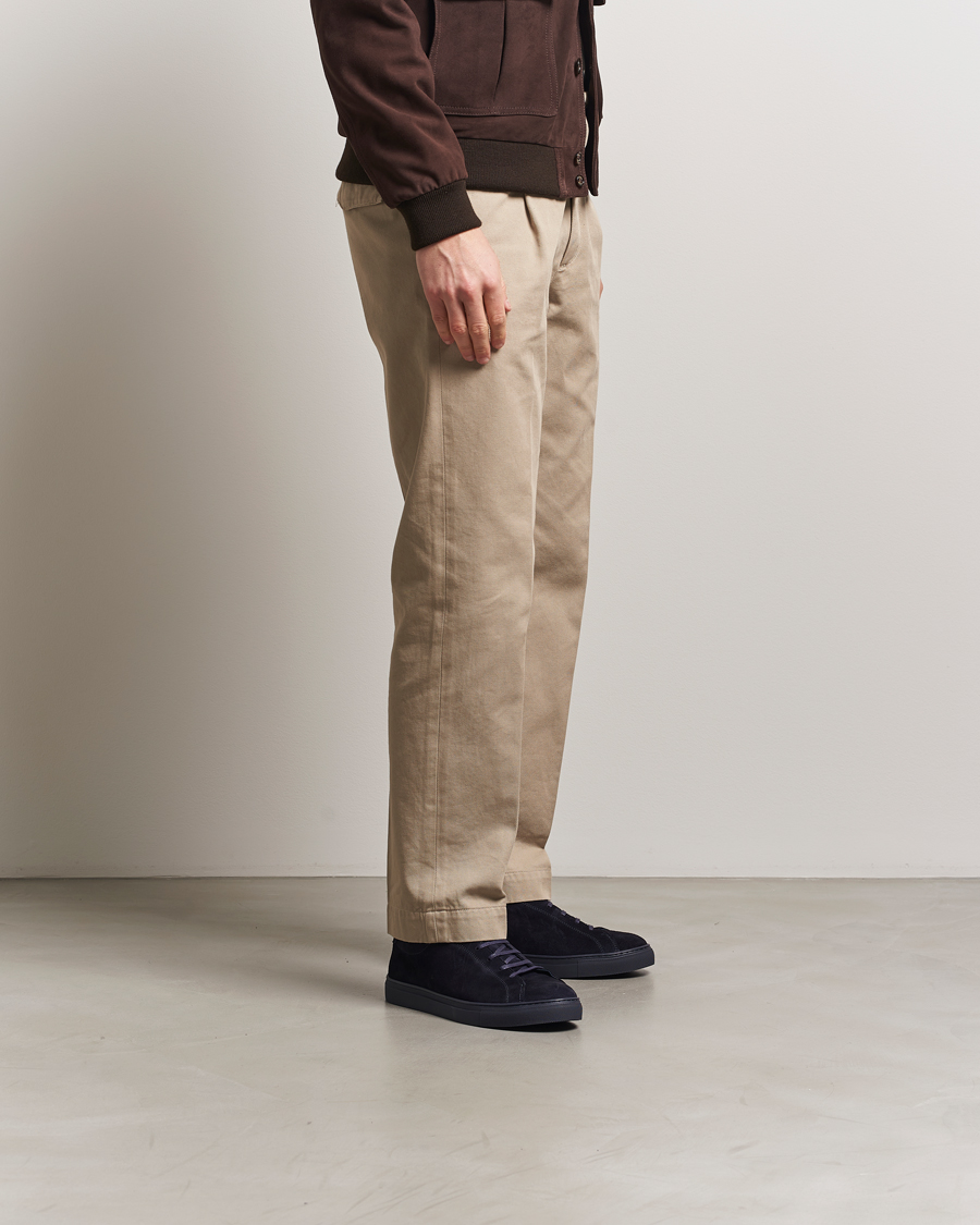 Herr | Sneakers | Myrqvist | Oaxen Monochrome II Sneaker Navy Suede