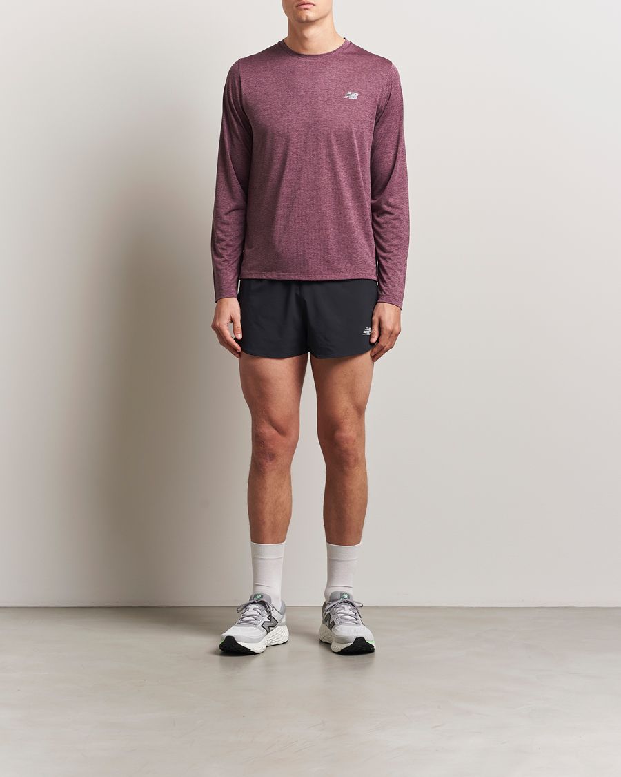 Herr | Shorts | New Balance Running | Split Shorts Black