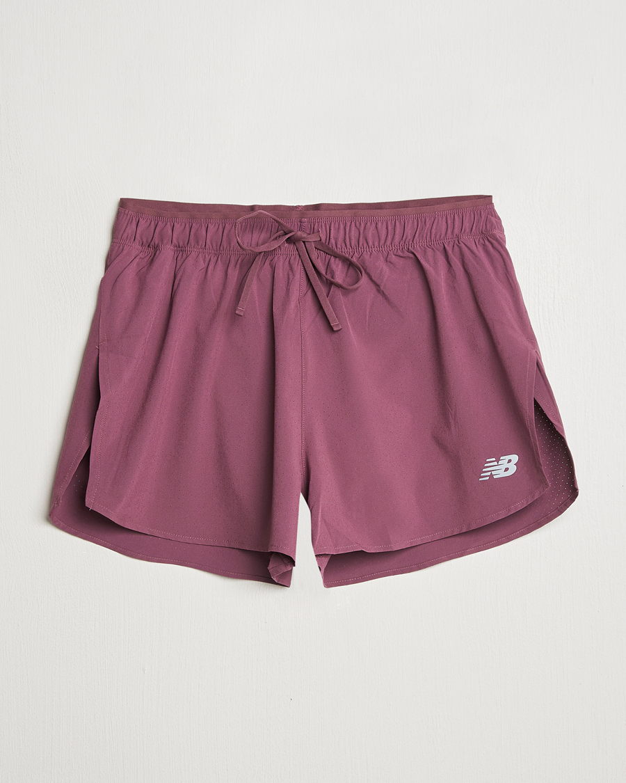 Herr | Shorts | New Balance Running | Split Shorts Faded Plum