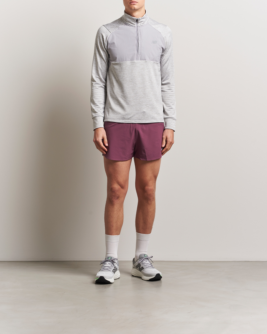 Herr | Shorts | New Balance Running | Split Shorts Faded Plum