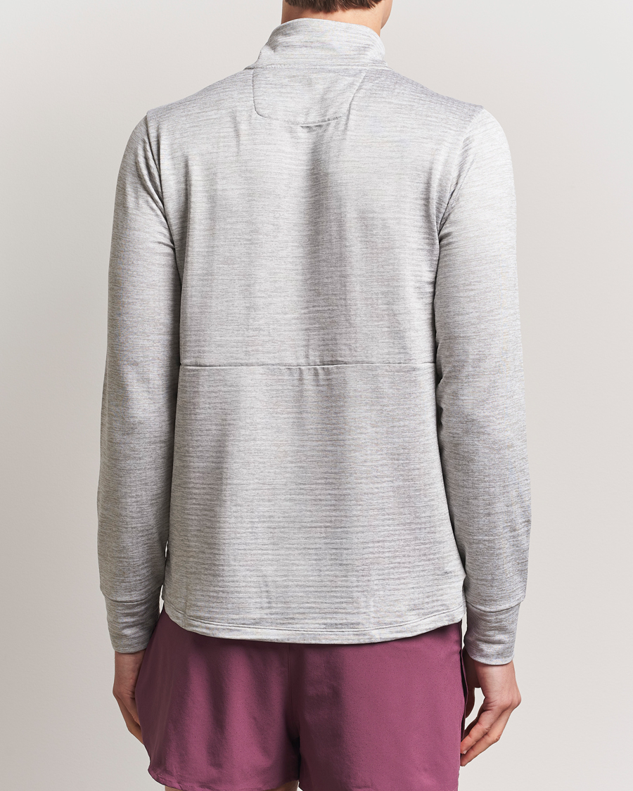 Herr | Tröjor | New Balance Running | Heat Grid Half Zip Athletic Grey