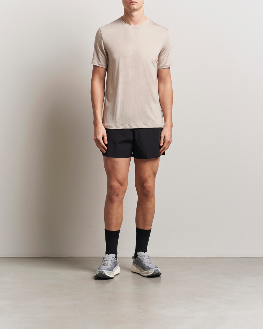 Herr | T-Shirts | Houdini | Tree Tencel T-Shirt Sandstorm