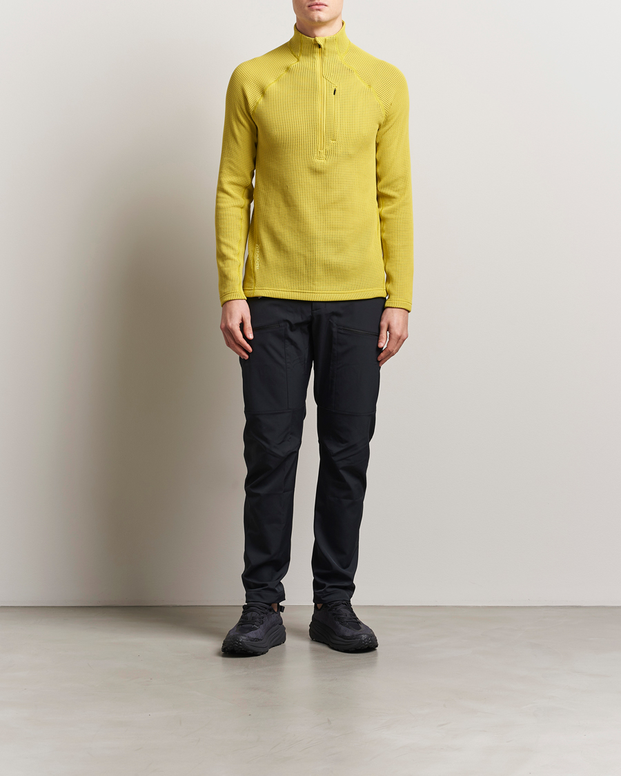 Herr | Tröjor | Houdini | Pace Flow Half Zip Be The Light Green