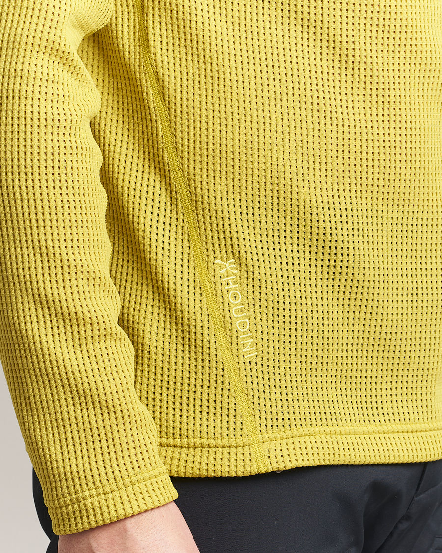 Herr | Tröjor | Houdini | Pace Flow Half Zip Be The Light Green