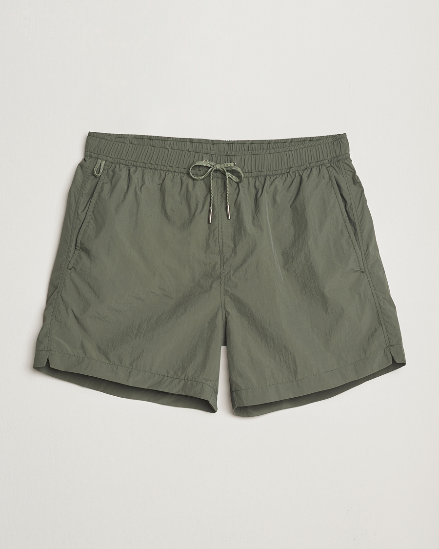 Herr | Badbyxor | CDLP | Parachute Nylon Swim Trunks Iron Sage