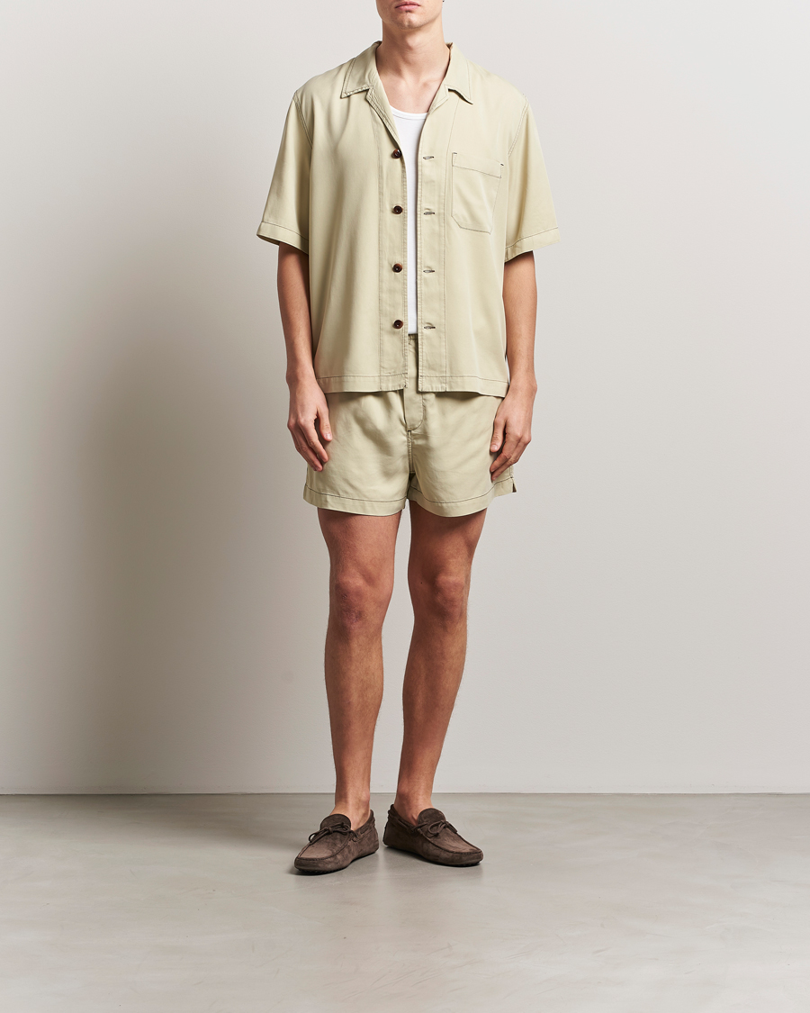 Herr | Skjortor | CDLP | Pool Shirt Lemongrass