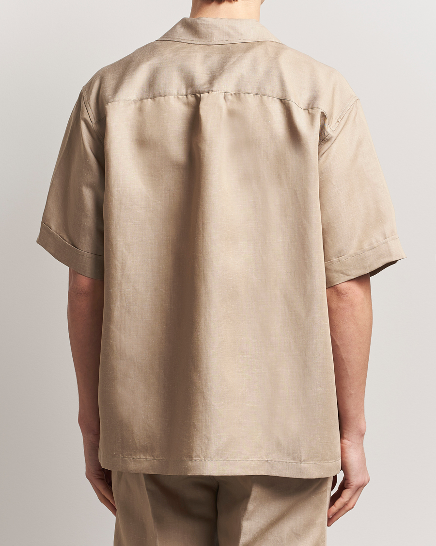 Herr | Skjortor | CDLP | Camp Collar Shirt Hazel Beige