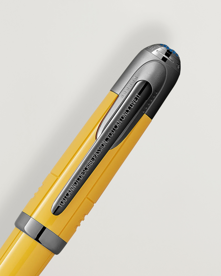 Herr | Pennor | Montblanc | Special Edition Enzo Ferrari Ballpoint Pen Modena Giallo