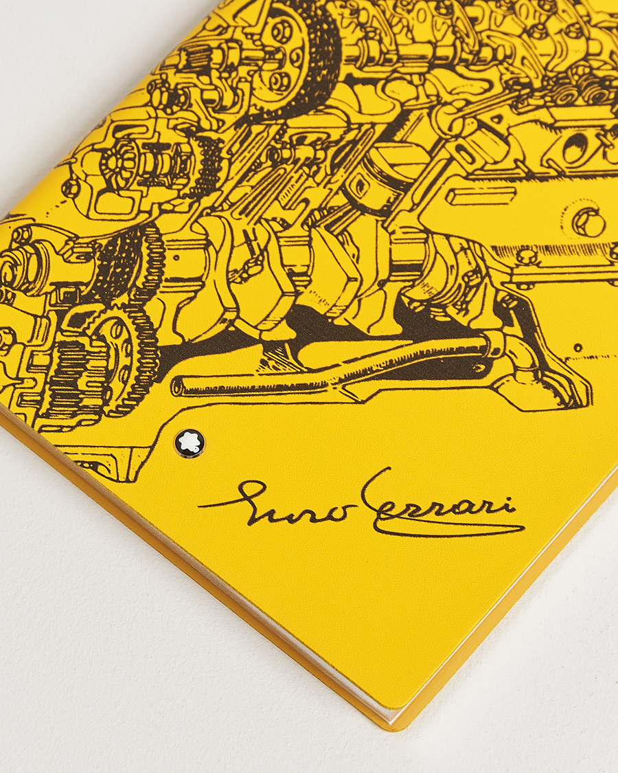 Herr | Anteckningsböcker | Montblanc | Notebook #146 Enzo Ferrari Modena Giallo