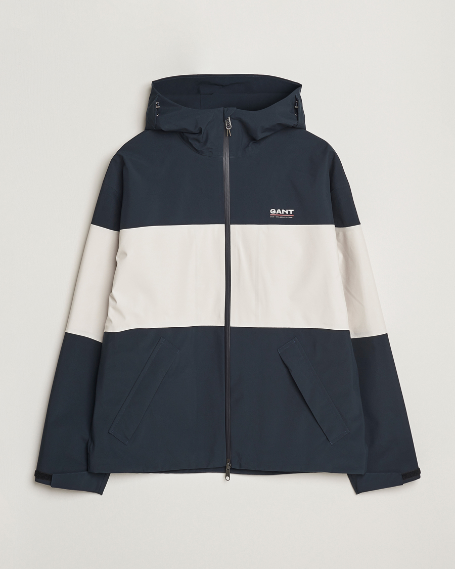 Herr | Jackor | GANT 240 Mulberry Street | Hooded Sailor Jacket Navy