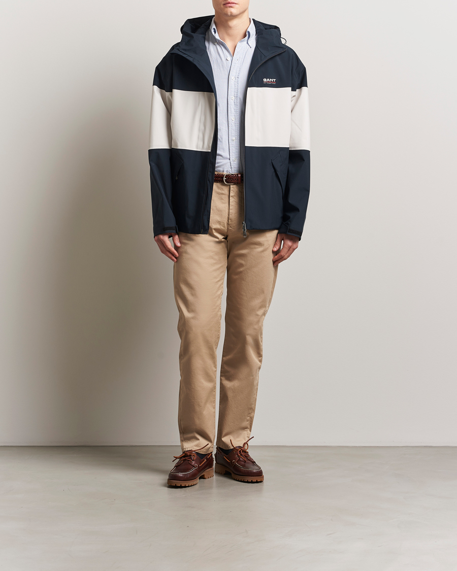 Herr | Jackor | GANT 240 Mulberry Street | Hooded Sailor Jacket Navy