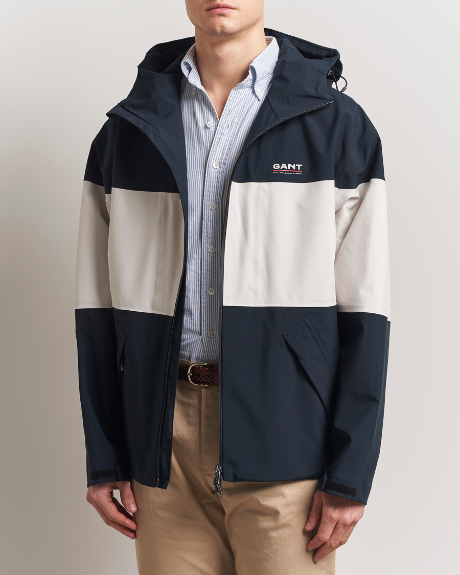 Herr | Jackor | GANT 240 Mulberry Street | Hooded Sailor Jacket Navy