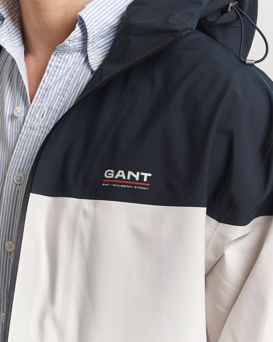 Herr | Jackor | GANT 240 Mulberry Street | Hooded Sailor Jacket Navy