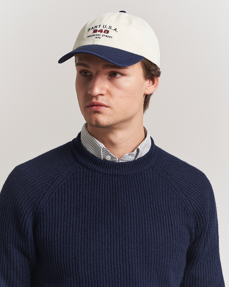 Herr | GANT 240 Mulberry Street USA 240 Cap Cream | GANT 240 Mulberry Street | USA 240 Cap Cream