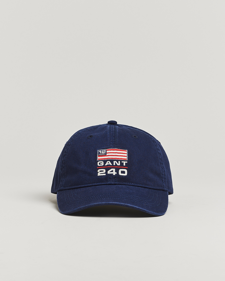 Herr | Hattar & kepsar | GANT 240 Mulberry Street | 240 Flag Cap Classic Blue