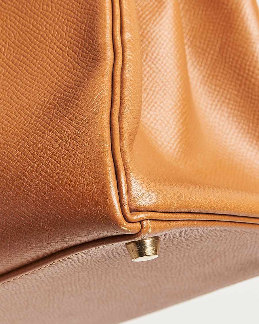 Herr | Hermès Pre-Owned Kelly 35 Courchevel Handbag Gold | Hermès Pre-Owned | Kelly 35 Courchevel Handbag Gold