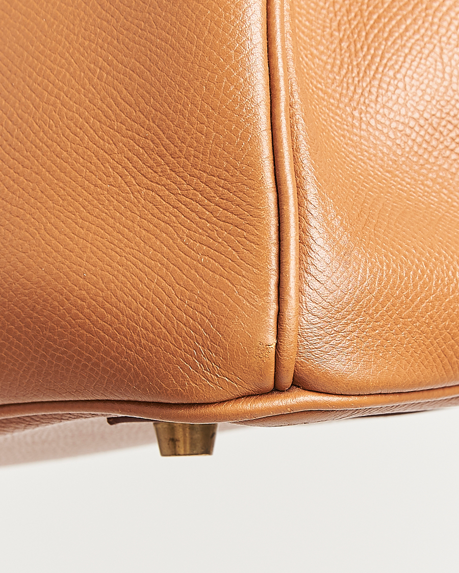 Herr | Hermès Pre-Owned Birkin 35 Handbag Courchevel Gold | Hermès Pre-Owned | Birkin 35 Handbag Courchevel Gold